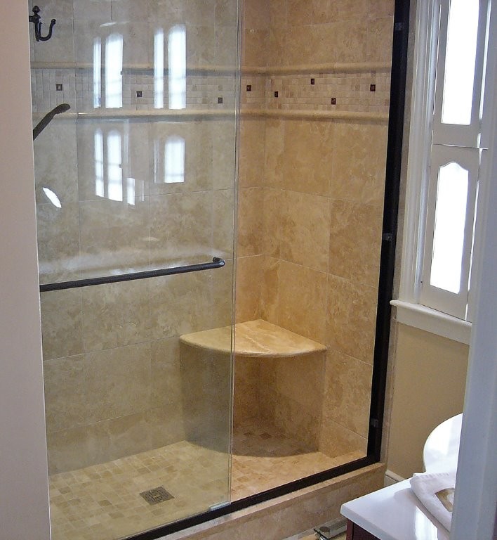 shower with seat